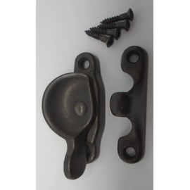 New Pack of 07MB10B Window Sash Lock Cast Brass Satin Bronze Finish New Old Stock 229C Multi-Purpose Comprehensive Hardware Fastener Assortment Kit WnyNEH06983