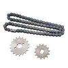 420 18T Front Engine Sprocket 420 60 Links Chain 14T