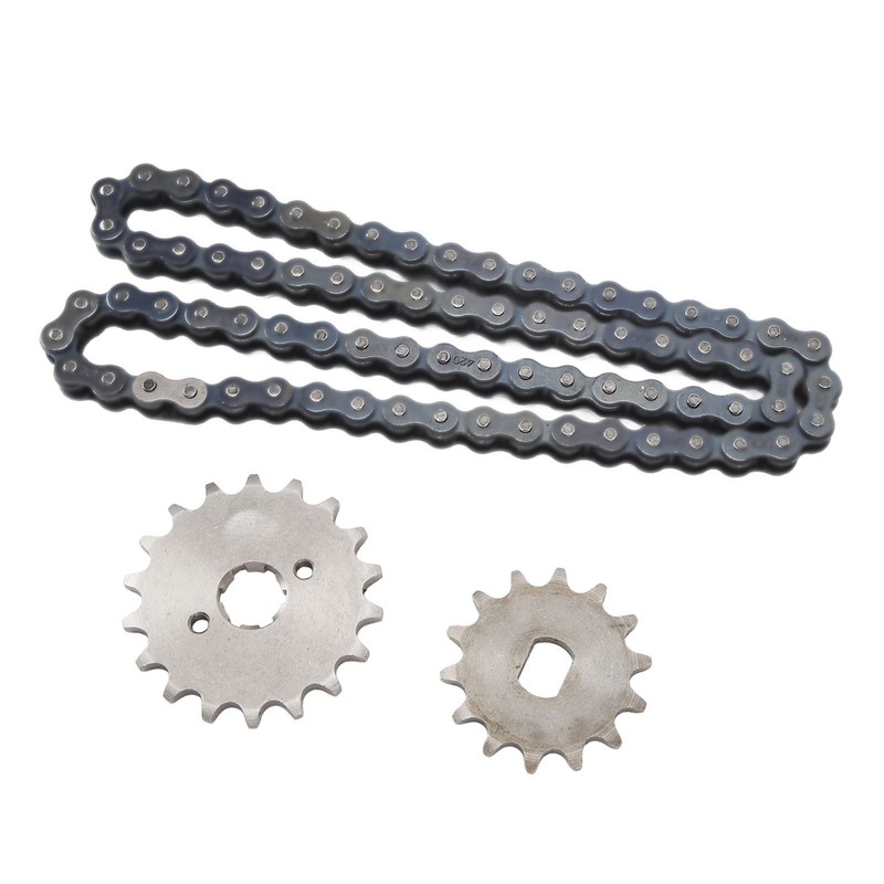 420 18T Front Engine Sprocket 420 60 Links Chain 14T