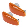 2PCS Side Turn Signal Light Lens with Gaskets Replacement for