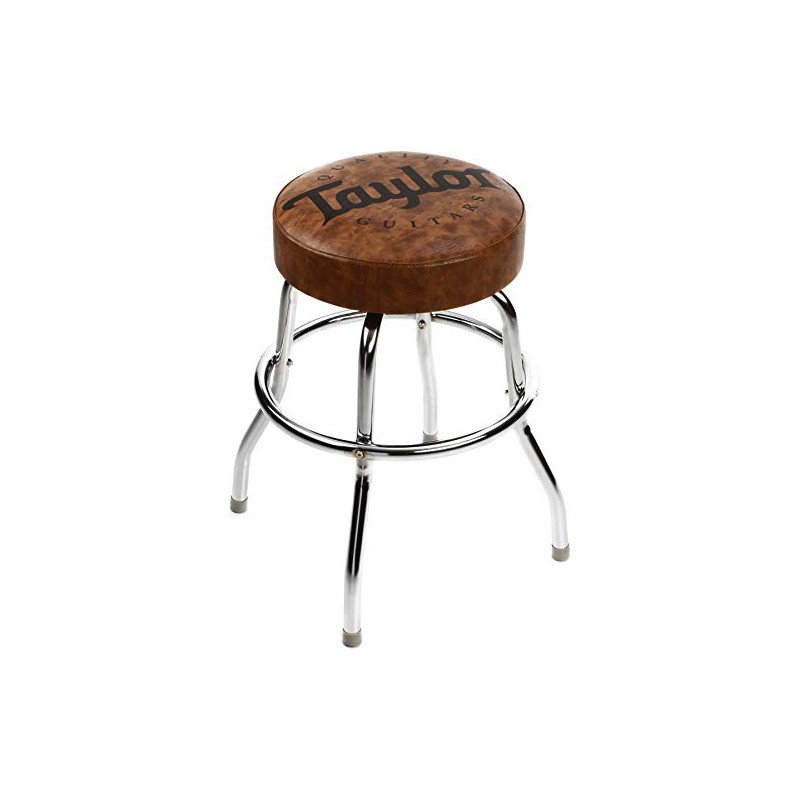 Taylor 24 Inches Logo Barstool - Brown