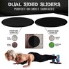 LJ-EXPLOSIVE 2 Pack Deslizamiento Discos Core Sliders, Doble Cara Uso