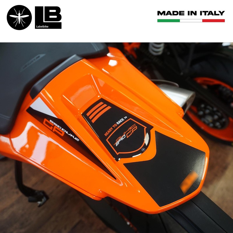 labelbike - 3D Sticker Motorcycle Back Protection and Decoration in