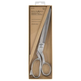 Milward Premium Steel Heavy Duty Dressmaking Shears/Scissors, 27cm/10.5in, Silver