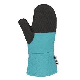 Dulton A515-543BL Gratton Oven Gloves, Blue, Cotton, Potholder, Kitchen Mittens, Height 12.2 inches (310 mm), Width 6.9 inches (175 mm), Depth 1.2 inches (30 mm)