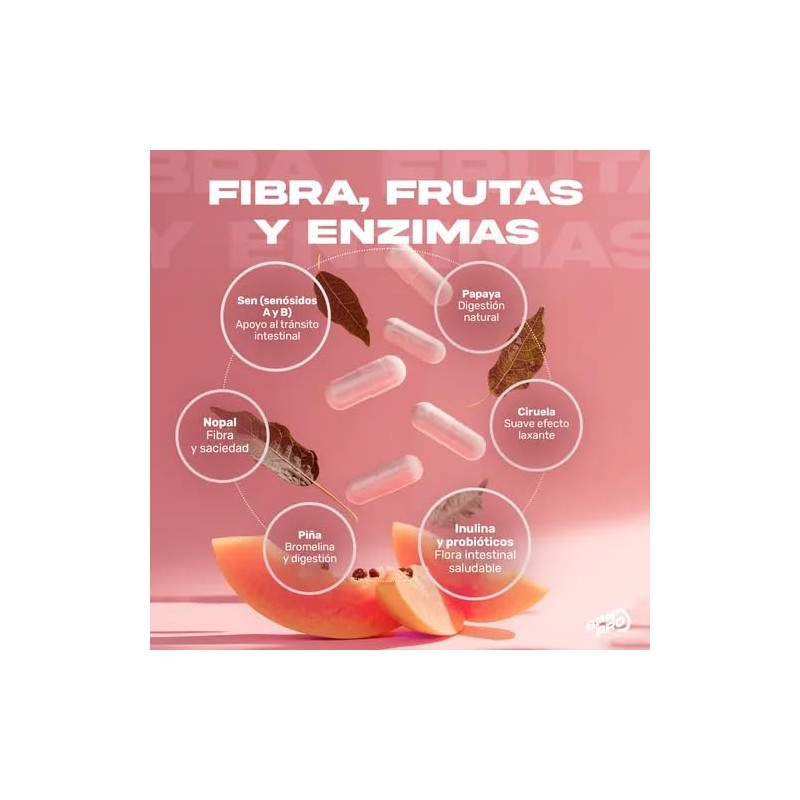 BPN PRO Liberax | Suplemento Digestivo con Fibra, Probióticos y