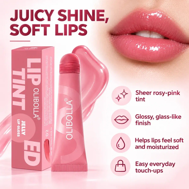 Lip Oil No. 02 Moisturizing, Glossy Finish