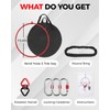 DASKING Premium Red Aerial Hoop Kit 85cm (33.5") Single-Point Ring,
