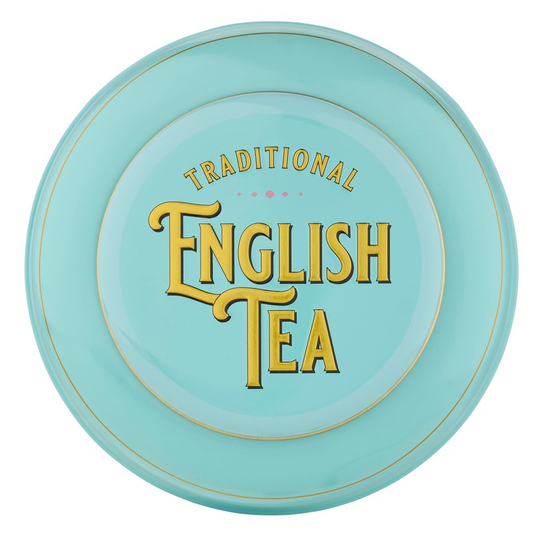 New English Teas Vintage Victorian Tea Tin with 240 English