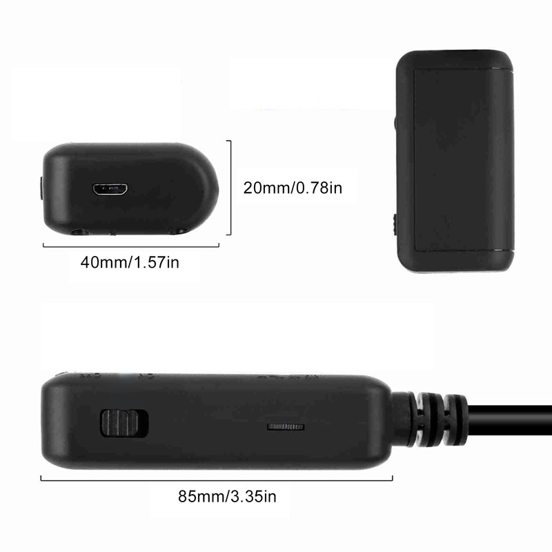 5.5mm Industrial Endoscope WiFi Borescope Inspection Camera Built in 6