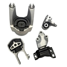 Engine Motor and Tranmission Mount 4pcs Fit for Ram 2014 2015 2016 2017 2018 2019 2020 2021 Ram ProMaster 1500 2500 3500 3.6L Replaces 68264483AA A5879 68157408AB 68157407AC 68185879AA XINEAT