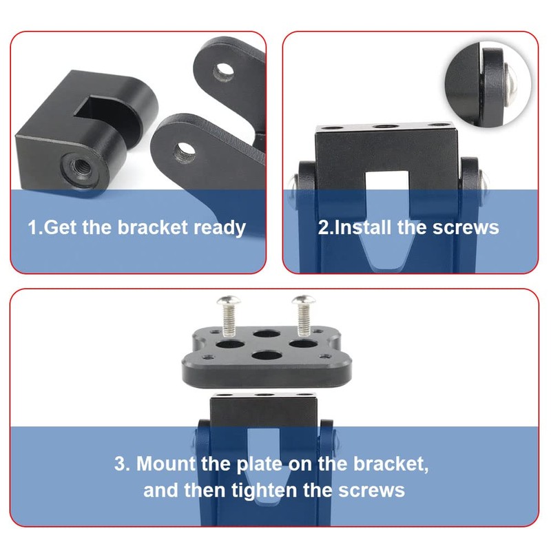 xitomer GPS Bracket Mount Adapter (AMPs Pattern), Compatible with Garmin/Tomtom