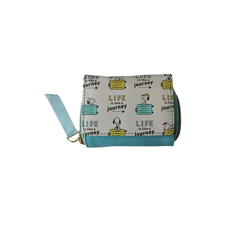 Kamio Japan Snoopy Trifold Wallet Trunk Go on a trip