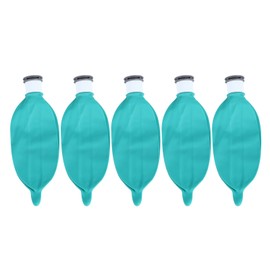 5PCS 0.5L Breathing Bags NBR Material Reusable Training Gasbag for Laboratory Industrial Use 22mm Port Inner Diameter