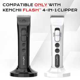 Kenchii Flash Clipper Blade (5F,6mm) Only Compatible with Flash Clipper, Black & White