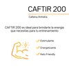 Cafeína 100 cápsulas con 200 mg de Cafeína anhidra c/u,
