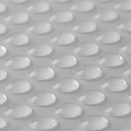 Eshanmu Self-Adhesive Clear Rubber Feet Tiny Bumpons 0.25" in Diameter x 0.079" Height PACK/100pcs (6x2mm 200pcs)