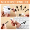8pcs Small Combs to Clean Hearing Aids,Hearing Aid Cleaning Brush,