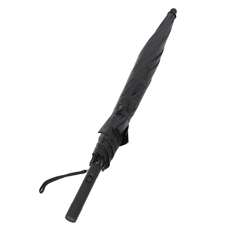 Cooling Fan Umbrella UV Guard Sun Blocking 2600mAh USB Rechargeable