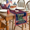 Artoid Mode USA 250th Flag Liberty Freedom Table Runner 13x72