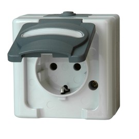 Kopp 103356006 Plug Socket with Cover