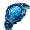 FIZILI Boys Watch Digital Sports Waterproof Outdoor Kids Watches Alarm