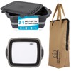 GuanBoXin Collapsible Large BBQ Prep Tub 16L & BBQ Resting