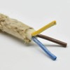 5 m Natural Jute Cable EF 3 x 0.75 mm²
