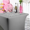 Harbour Housewares Rectangular Spandex Fitted Tablecloth - 6ft (180cm) -