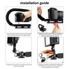 PULUZ U C Shape Video Action Stabilizing Handle Grip ABS
