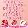 Faccito 176 Pcs Valentine's Day Bulletin Board Decorations Letters Alphabet