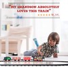 Electric Train Set for Kids Ages 4-8 - Battery-Powered Train