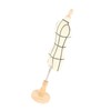 Miniature Dress Form with Stand Wood Base Sewing Mannequin Body
