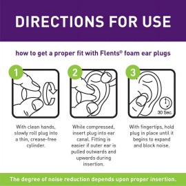 Flents Quiet Time® Soft Comfort Ear Plugs (NRR 33) (10 Pair)