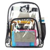 NiceAndGreat Heavy Duty Clear Backpack Transparent Quality School Bag Large