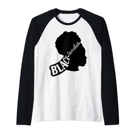 Black Teacher Curly Afro Hair Melanin Women Sista Teachers Raglan Baseball Tee