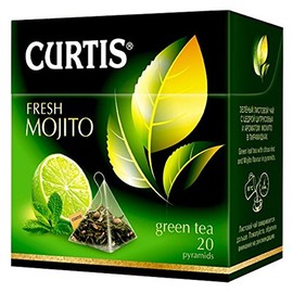 Curtis Green Tea Fresh Mojito 20 Pyramid Tea Bags