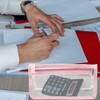 Luckious Clear Pencil Case Bag - Dual Zipper Organizer for