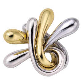 BePuzzled, Ripple Hanayama Cast Metal Brainteaser Puzzle Mensa Rated Level 5, for Ages 12 and Up