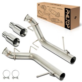 PHILTOP CatBack Exhaust System Replacement for 2011-2014 Mustang 5.0L, 2011-2012 Mustang 5.4L