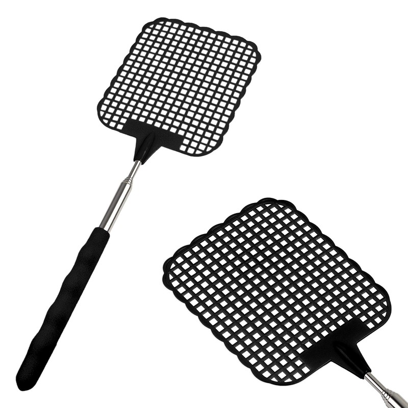 ECENCE 41010103 Telescopic Extendible Fly Swatters 26 cm - 72