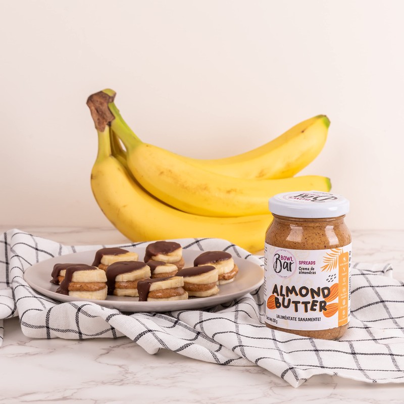 BOWL BAR | Crema De Almendras KETO, 100% Natural, Vegana,