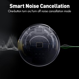 RIBIU Wireless Lavalier Microphone for iPhone/Android/PC, Mini Microphone with Noise Cancellation, 16Hrs Battery Life, Lapel Mic for iPhone, USB C/Type C Wireless Lapel Mic for Video Recording