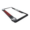 Hustle and Motivate License Plate Frame for Nipsey Hussle (Red)