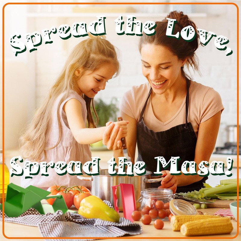 Tamales Masa Spreaders - Kitchen Utensils - Easy Grip Ergonomic