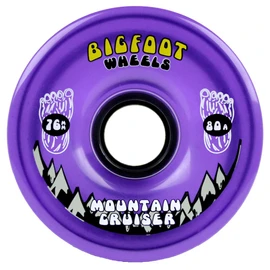 TGM Skateboards Bigfoot Longboard Wheels 76MM 80A SHR Mountain Cruisers Translucent Purple