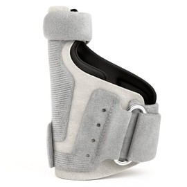 SEVEN MINE Muñequera con Férula Pulgar Spica Talla Universal | Estabilizador Ajustable para Mano Izquierda o Derecha | Diseño Transpirable, Cómodo para Día y Noche | Soporte Diario Unisex (Gris)