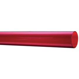 KastLite T5 Fluorescent 48" Safety Sleeves | Red | Fits T5 Lamps Only | 3/4” Diameter | 6 Pack