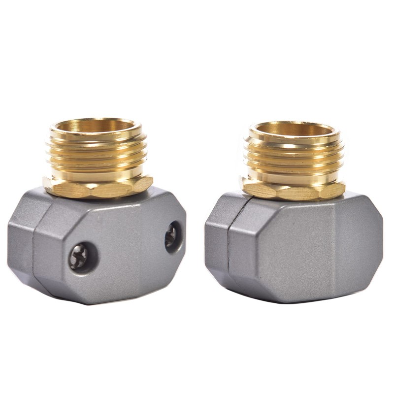Sanpaint Zinc and Brass Male Clamp Coupling,Fits 3/4" or 5/8"
