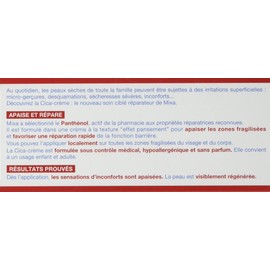 Mixa, Creates repair, intensive for dry skin and brittle areas - 50 ml